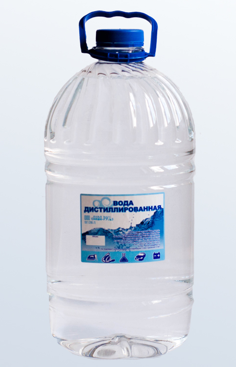 Вода дистиллированная 5 л Оргсинтез