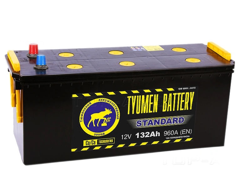 Фото Аккумуляторная батарея Tyumen Battery 6СТ-132LR STANDARD обратной полярности