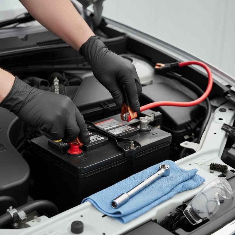 изо Как правильно подключить или заменить автомобильный аккумулятор