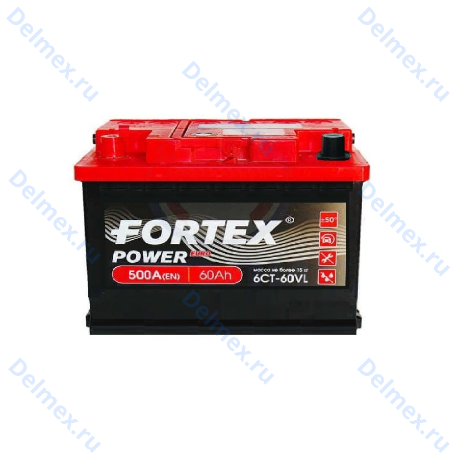 Аккумуляторная батарея FORTEX SUPER Econom 6СТ-60 п/п фото 