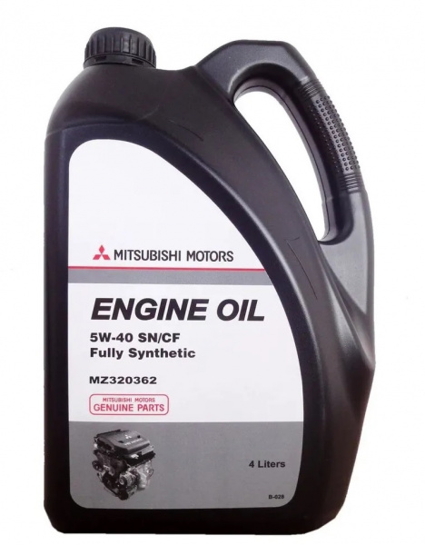 Фото Масло моторное синтетическое Mitsubishi 5w40 SN/CF 4л