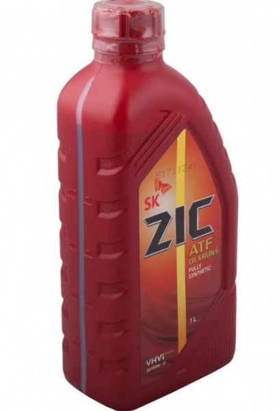 Масло трансмиссионное синтетическое ZIC ATF Dexron III 1л