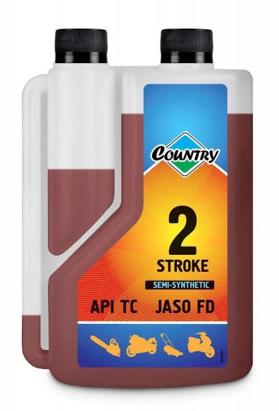 Фото Масло полусинтетическое дозаторное 2T TC Country ST-509 (1L) 3TON