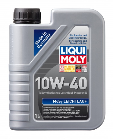 Фото Масло моторное полусинтетическое MoS2 Leichtlauf 10W-40 LiquiMoly 1л (1930)