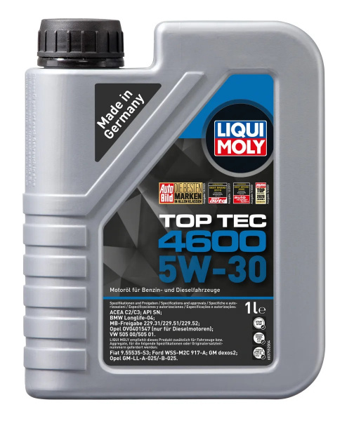 Фото Масло моторное НС-синтетическое Top Tec 4600 5W-30 LiquiMoly 1л (8032/3755)
