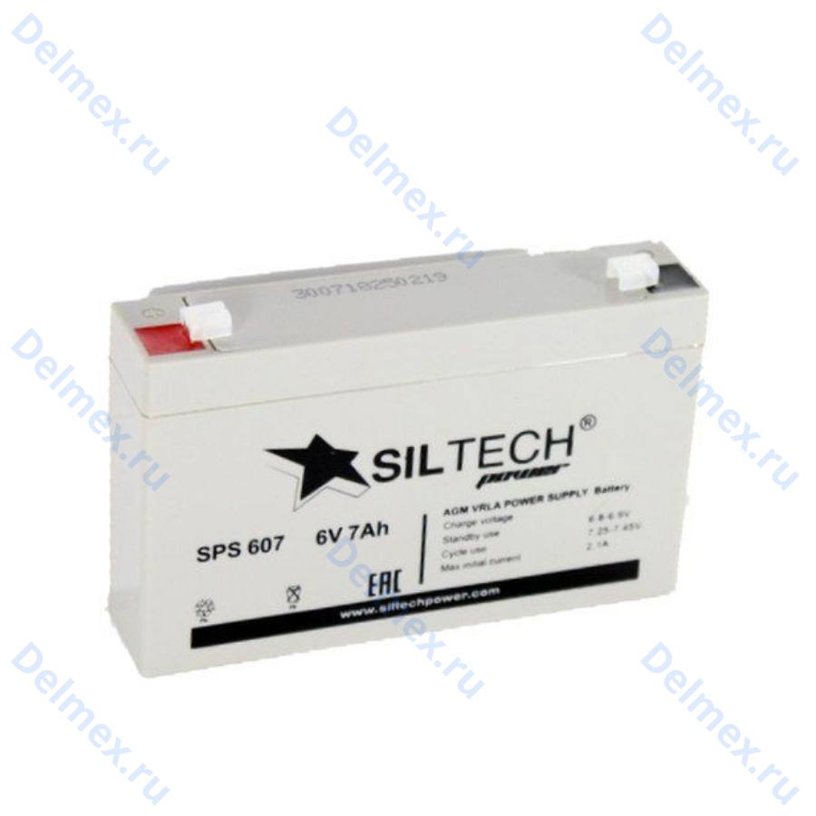 Аккумуляторная батарея SILTECH 3ТБ-7 607 AGM