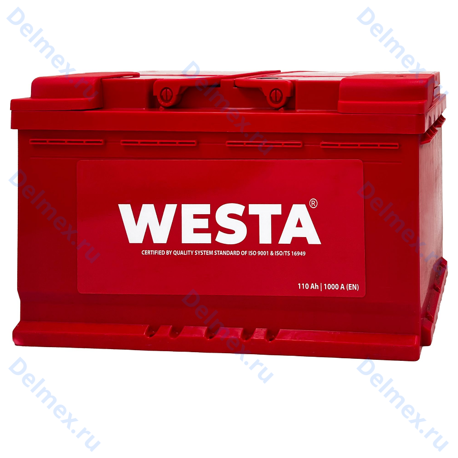 Аккумуляторная батарея WESTA 6СТ-110 о/п фото 