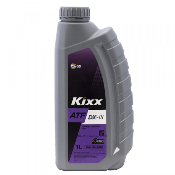 Масло трансмиссионное синтетическое KIXX ATF Dexron III 1 л