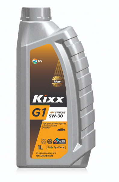Фото Масло моторное синтетическое KIXX G1 5W30 SN+/CF 1 л