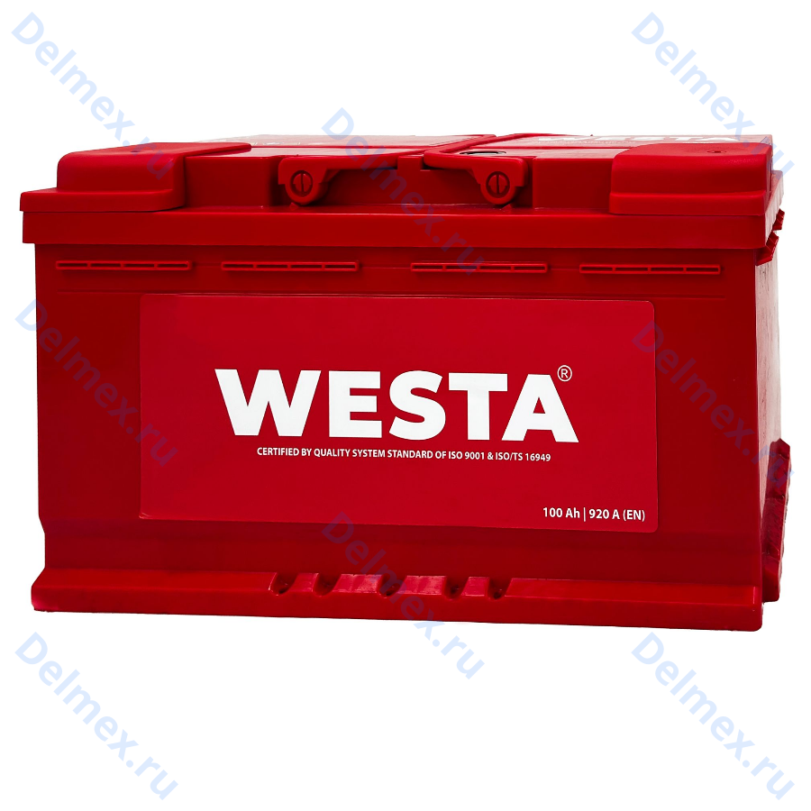 Аккумуляторная батарея WESTA 6СТ-100 о/п фото 