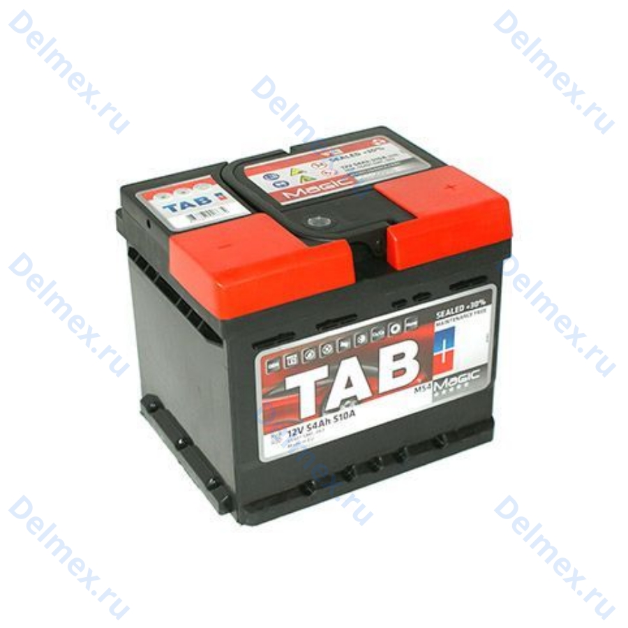 Аккумуляторная батарея TAB 6СТ-54L MAGIC обратной полярности низкая фото 