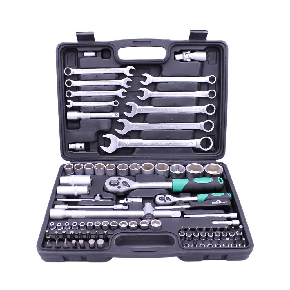 Набор инструмента Сервис Ключ чемодан 82 предмета