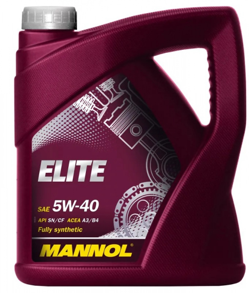 Фото Масло моторное синтетическое MANNOL Elite 5W40 4л (1006)