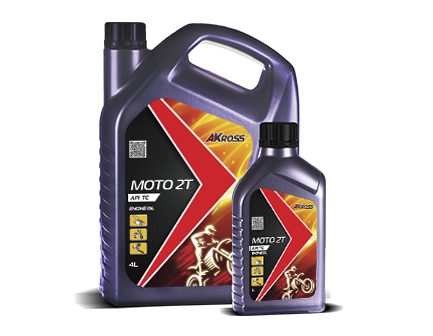 Фото Масло моторное AKross МОТО 2Т ТС 4л