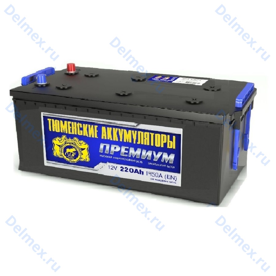 Аккумуляторная батарея Тюменские Аккумуляторы 6СТ-220L ПРЕМИУМ прямой полярности фото 