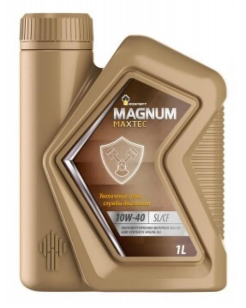 Фото Масло моторное полусинтетическое ROSNEFT Magnum Maxtec 10w40 1л