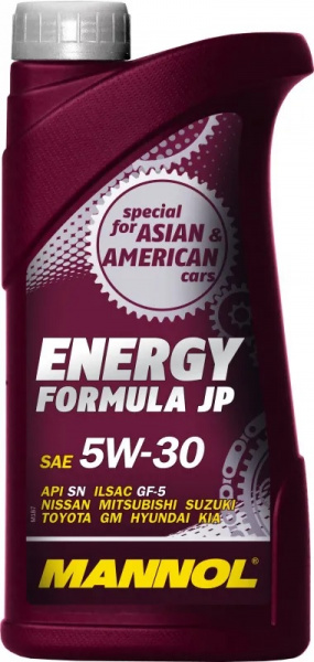 Фото Масло моторное синтетическое MANNOL Energy Formula JP 5W-30 1л (1059)