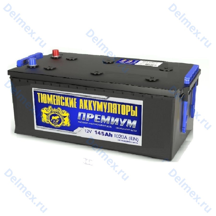 Аккумуляторная батарея Тюменские Аккумуляторы 6СТ-145L ПРЕМИУМ обратной полярности фото 