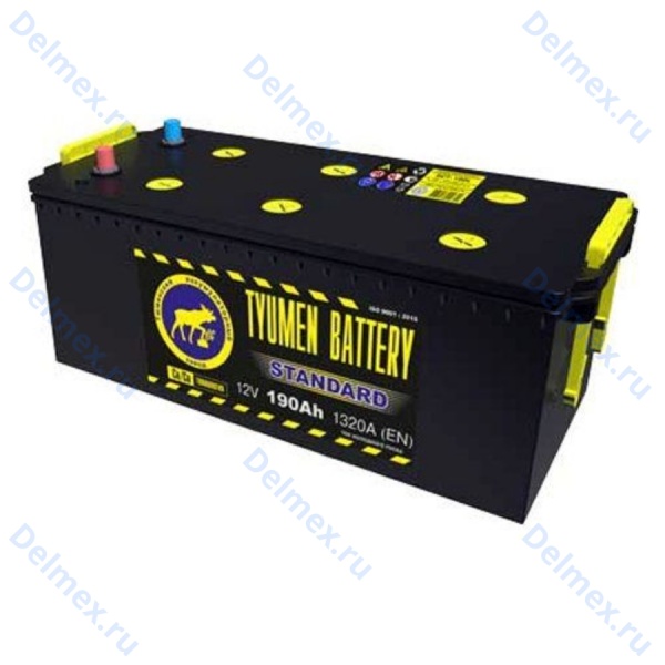 Аккумуляторная батарея Tyumen Battery 6СТ-190LR PREMIUM обратной полярности фото 