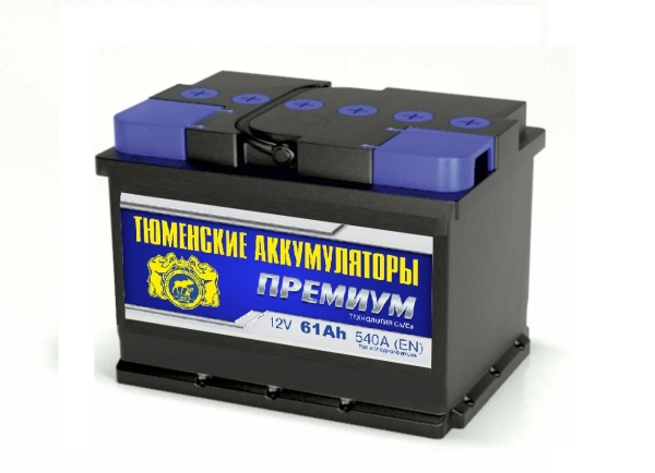 Аккумуляторная батарея Тюменские Аккумуляторы 6СТ-61LR ПРЕМИУМ обратной полярности фото 