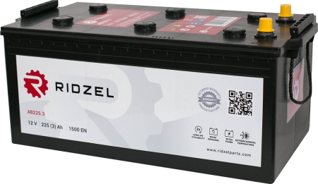 Фото Аккумуляторная батарея RIDZEL 12V 225Ah обратной полярности