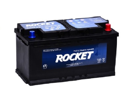 Фото Аккумуляторная батарея ROCKET 6СТ-95 AGM обратной полярности