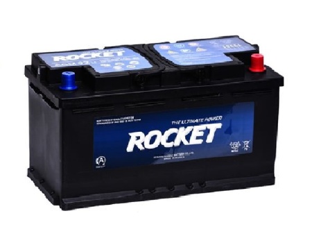 Фото Аккумуляторная батарея ROCKET 6СТ-95 AGM обратной полярности
