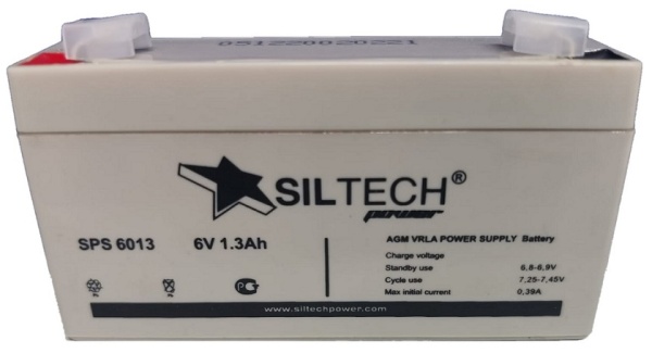 Аккумуляторная батарея SILTECH 3ТБ-1.3 6013 AGM