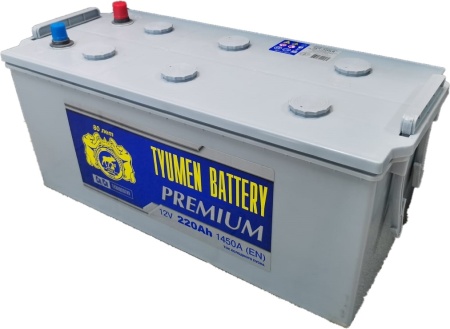 Фото Аккумуляторная батарея Tyumen Battery 6СТ-220LR PREMIUM обратной полярности