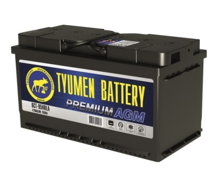 Фото Аккумуляторная батарея Tyumen Battery 6СТ-95VRLA-R PREMIUM AGM обратной полярности