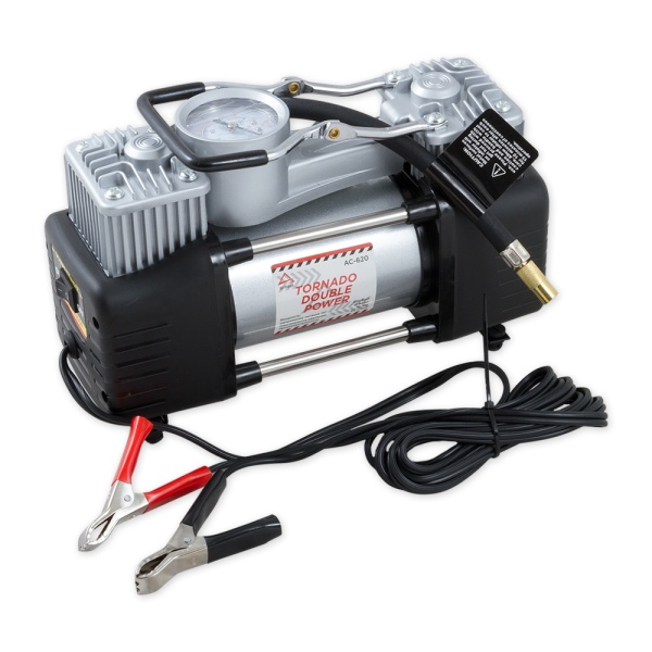 Компрессор 10 Атм.60л/мин.300Вт 25А.12В ARNEZI TORNADO AC620 DOUBLE POWER