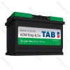 Фото Аккумуляторная батарея TAB 6СТ-70 AGM Start Stop обратной полярности