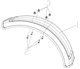 Крыло переднее