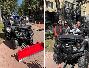 Striker 700 EFI привлёк внимание гостей Дня города Арзамаса