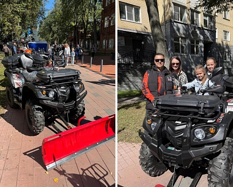 Striker 700 EFI привлёк внимание гостей Дня города Арзамаса