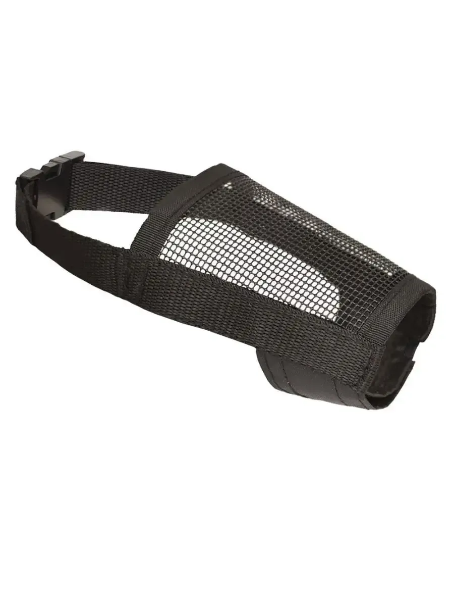 Намордник нейлоновый "Каду" сетчатый регулируемый. Размер М (21-26см)