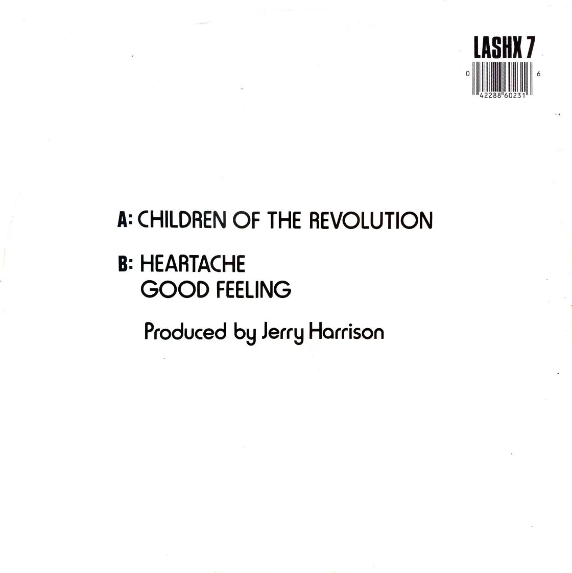 Violent Femmes — «Children Of The Revolution» — изображение 2