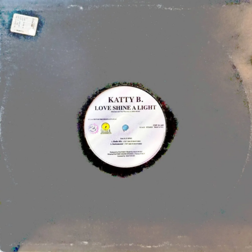 Katty B. — Love Shine A Light — виниловая пластинка 12", 21st Century Records, Италия, 1997