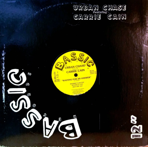 Urban Chase Featuring Carrie Cain — Waiting For An Answer (12", 33 1/3 RPM, Bassic Records, BS 201, 1989)