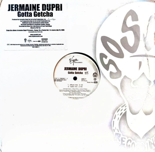 Jermaine Dupri — Gotta Getcha (Promo 12", Virgin Records, 2005)