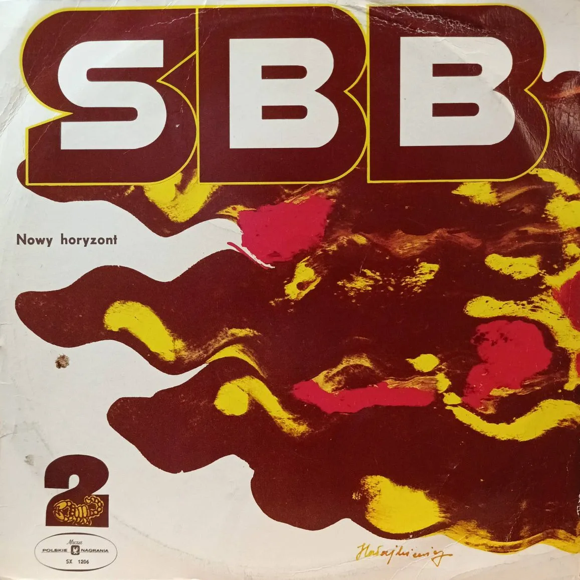 SBB — Nowy Horyzont — виниловая пластинка LP — Польша, 1975