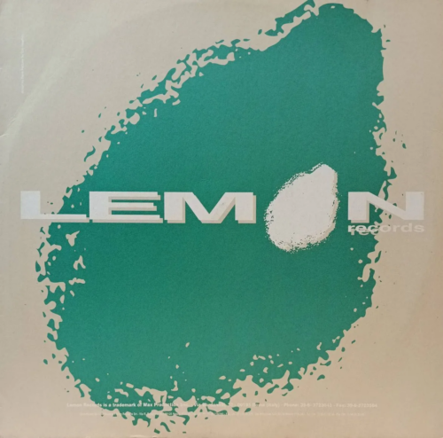 Rhythm Outfit — Love Affair (12" Vinyl) — Lemon Records LEM 009, Италия, 1995