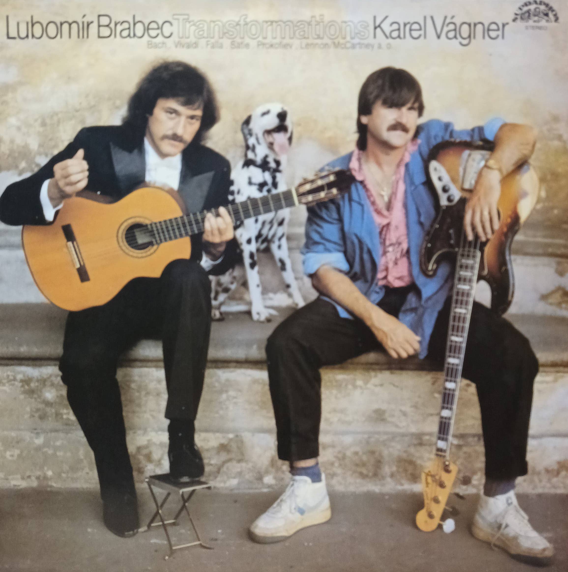 Lubomír Brabec & Karel Vágner — Transformations — виниловая пластинка LP — Чехословакия, 1988