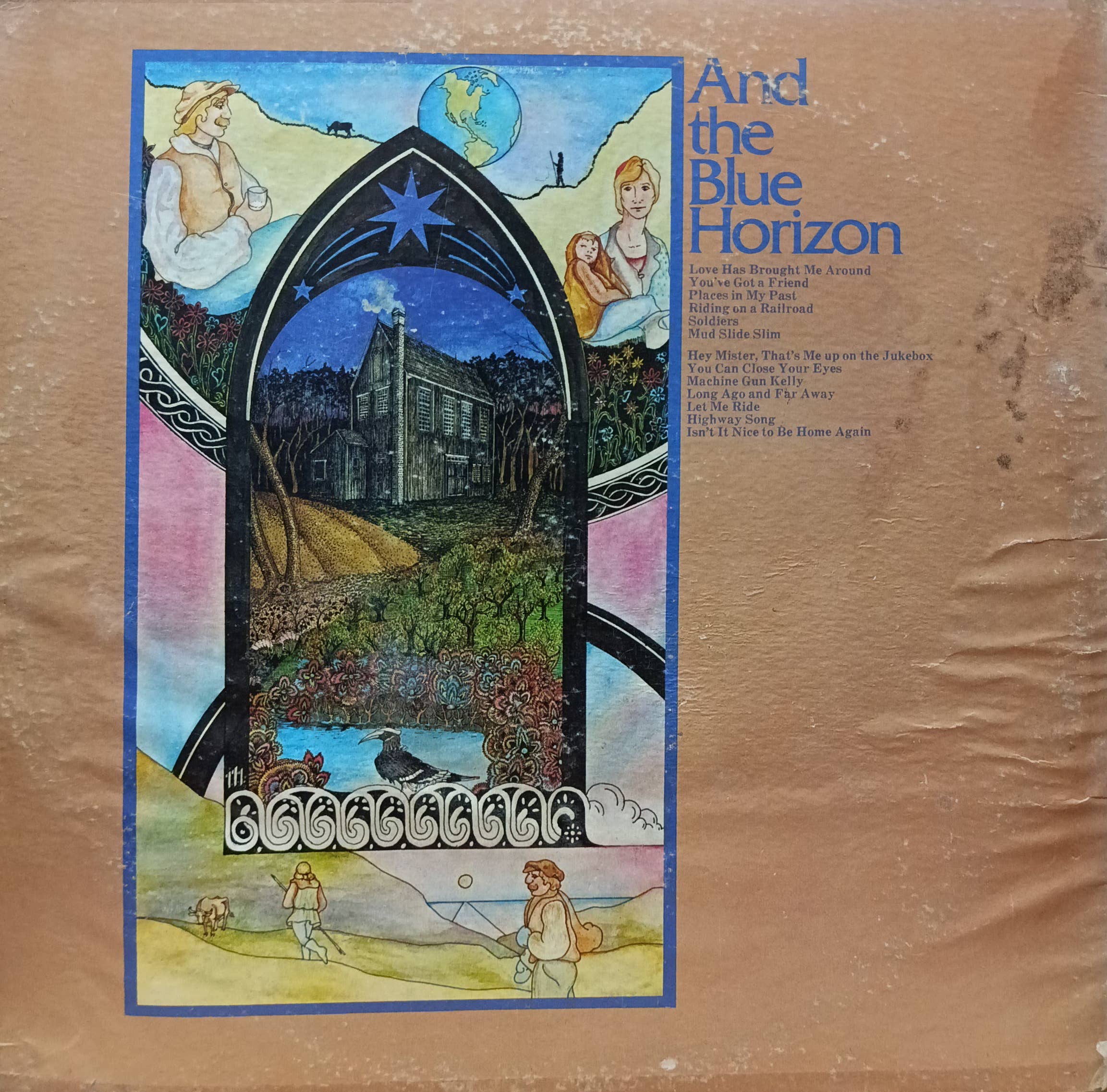 James Taylor — «Mud Slide Slim and the Blue Horizon», виниловая пластинка LP, Warner Bros. Records, США, 1971 — изображение 2