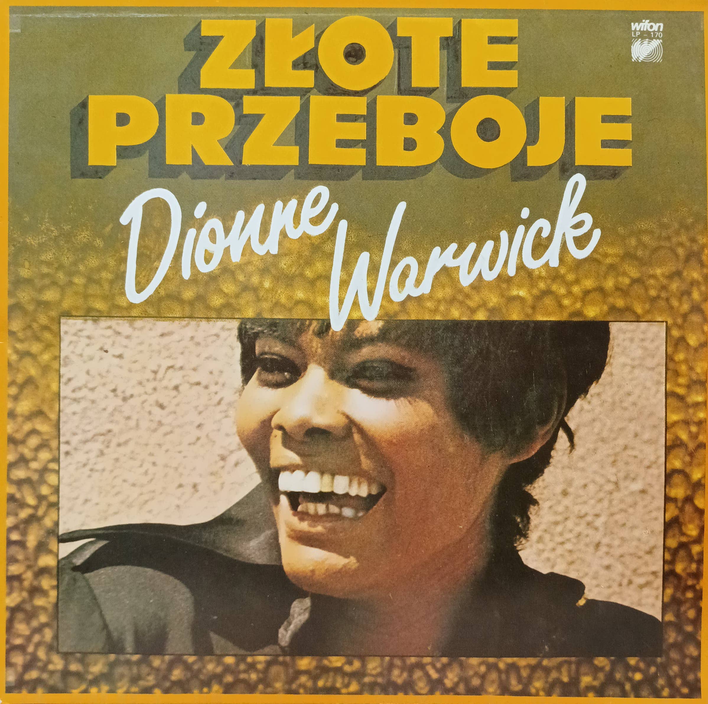 Dionne Warwick — «Złote Przeboje» («Золотые хиты»), виниловая пластинка LP, Wifon, Польша, 1990