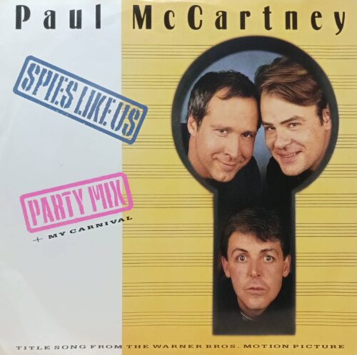 Paul McCartney — Spies Like Us (Party Mix) — виниловая пластинка 12" — Великобритания, 1985