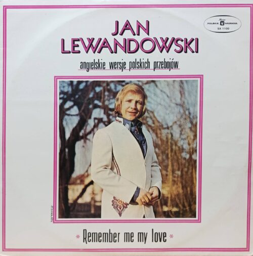 Ян Левандовский — Remember Me My Love — виниловая пластинка LP — Польша, 1974