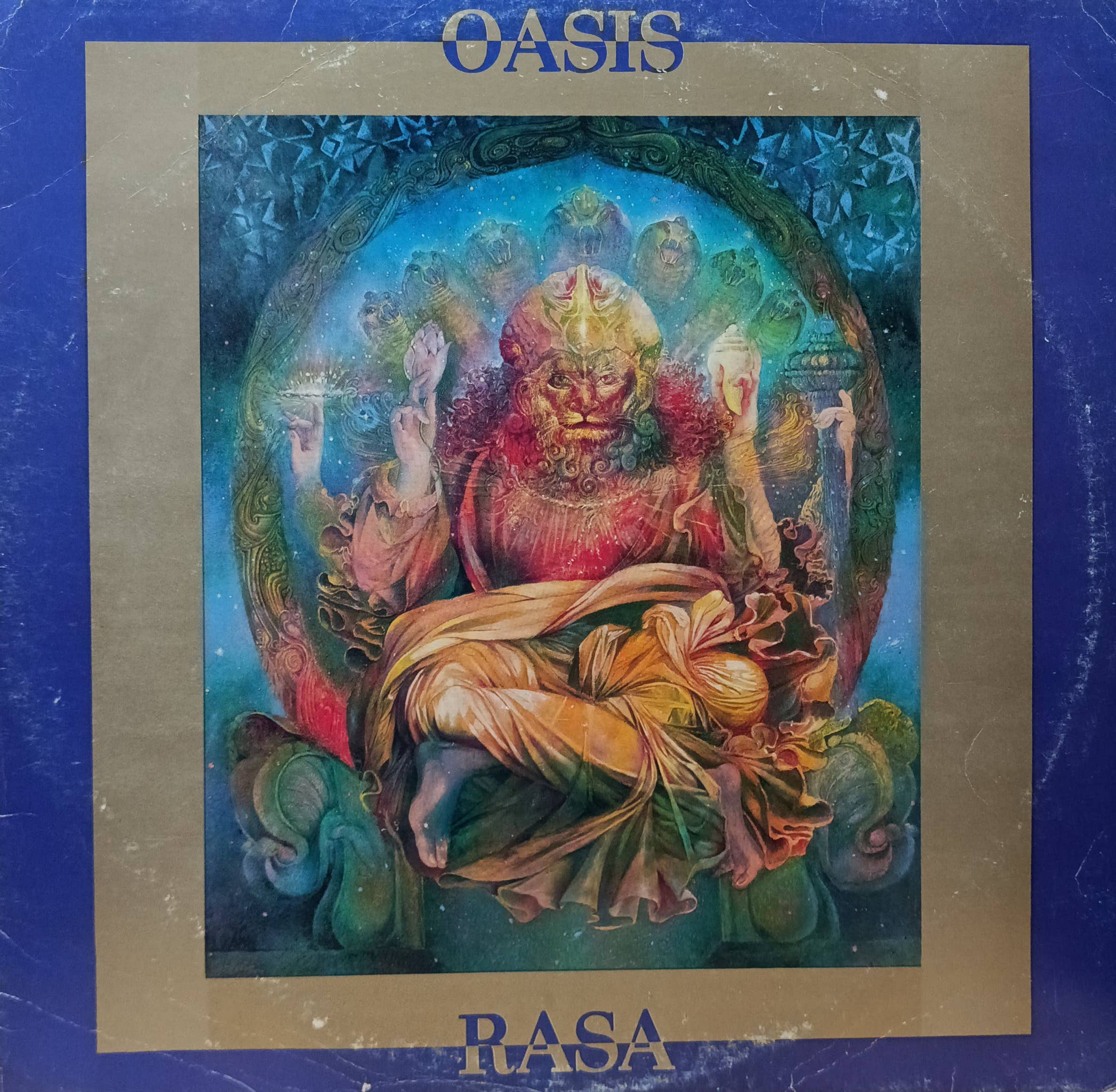 Rasa — «Oasis» — виниловая пластинка LP — Швеция, 1979 — Lotus Eye Records (BBT S‑16)