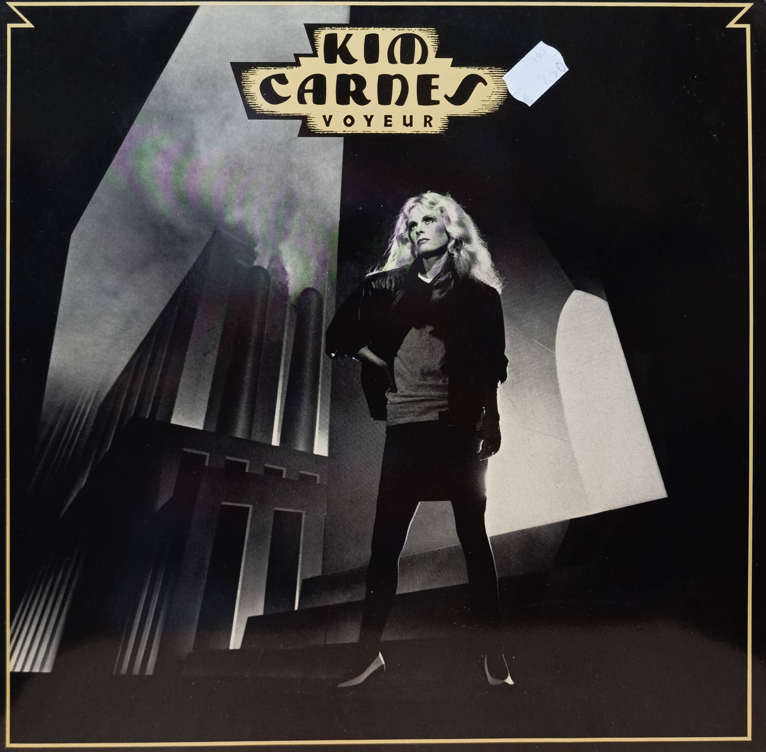 Kim Carnes — «Voyeur» — виниловая пластинка LP — США, 1982 — EMI America (SO‑17078)