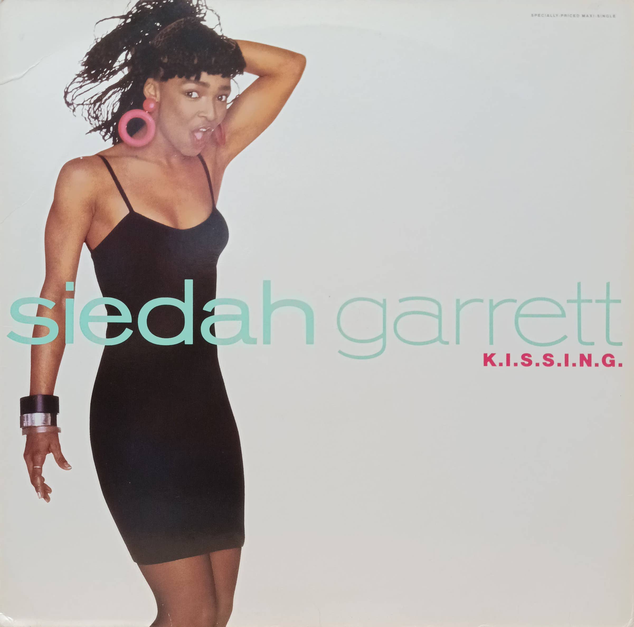 Siedah Garrett — K.I.S.S.I.N.G. — виниловый макси‑сингл, Qwest Records, 1988